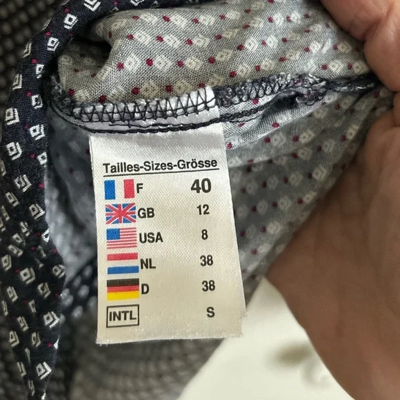 ✌️4 for $20✌️ Saint James neck tie blouse - Picture 7 of 15